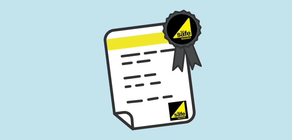 Gas safe compliance certificate after a boiler installation Bristol