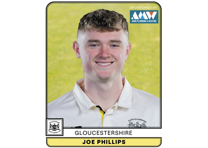 Joe Phillips is sponsored by AMW plumbing and heating in 2024!