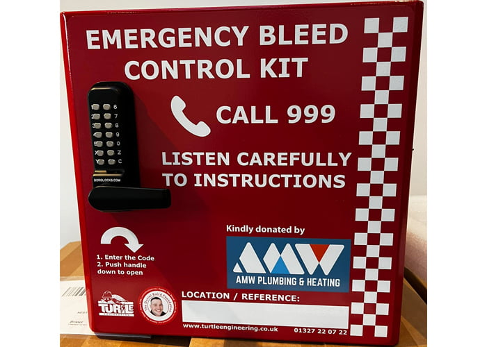 AMW Heating to supply emergency bleed control kits