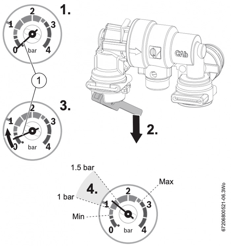 Keyless filling link