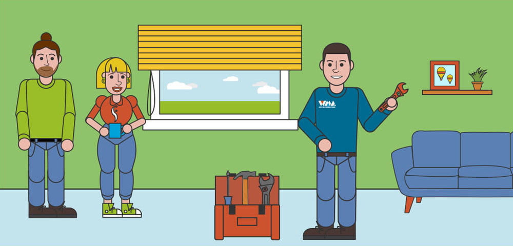 Protect carpets and furniture when you do a-boiler installation Bristol